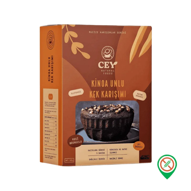 Cey Natural Foods Keciboynuzlu Kek Karisimi 265 gr