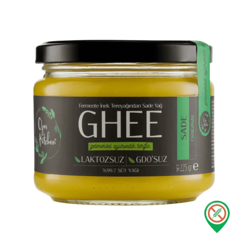 Ojas Kitchen Sade Ghee Laktozsuz GDOsuz Sade Yag 225 gr