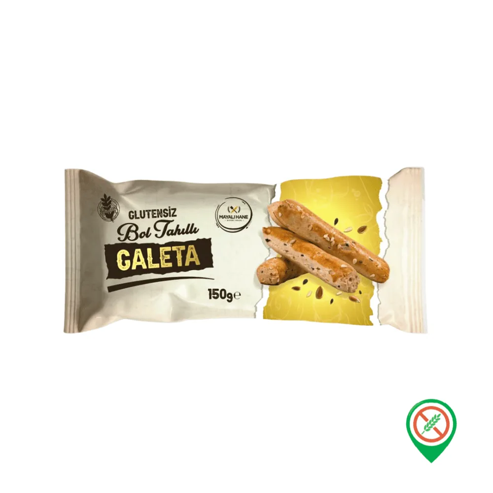 Mayali Hane Glutensiz Bol Tahilli Galeta 150 gr