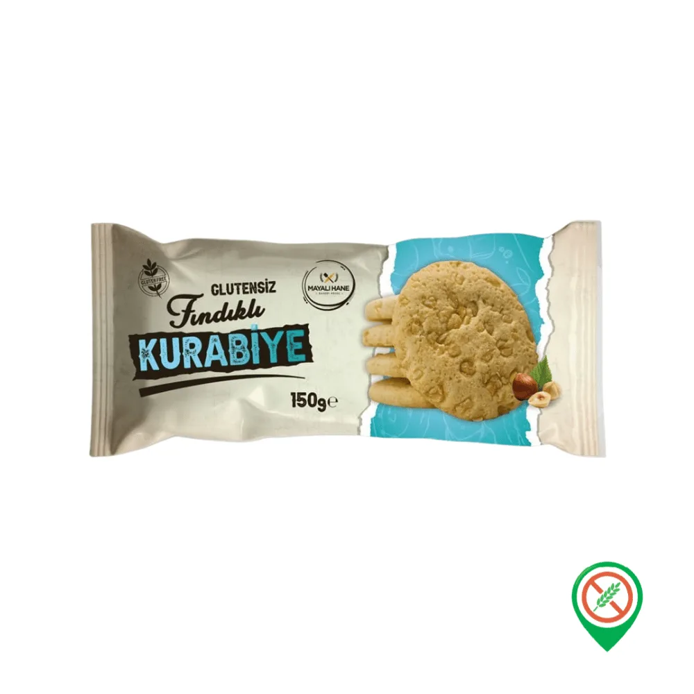 Mayali Hane Glutensiz Findikli Kurabiye 150 gr