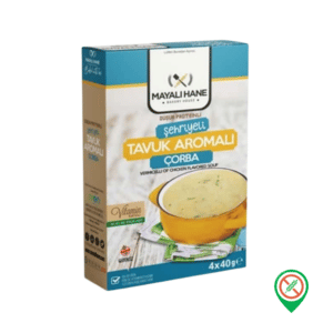 Mayalı Hane Düşük Proteinli Şehriyeli Tavuk Aromalı Çorba 4×70 gr