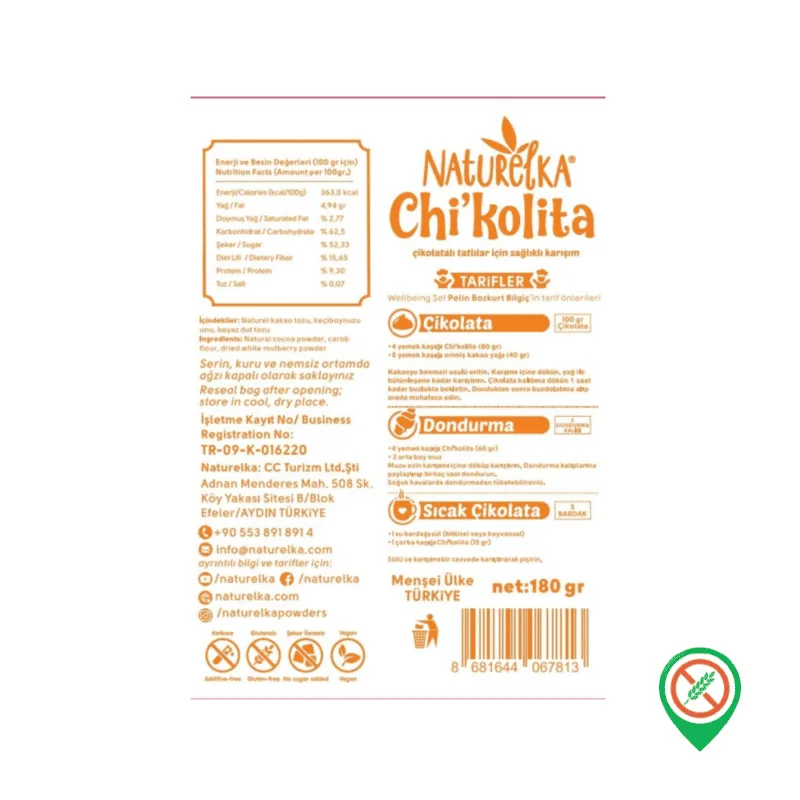 Naturelka Chi'kolita 180 gr - Görsel 2