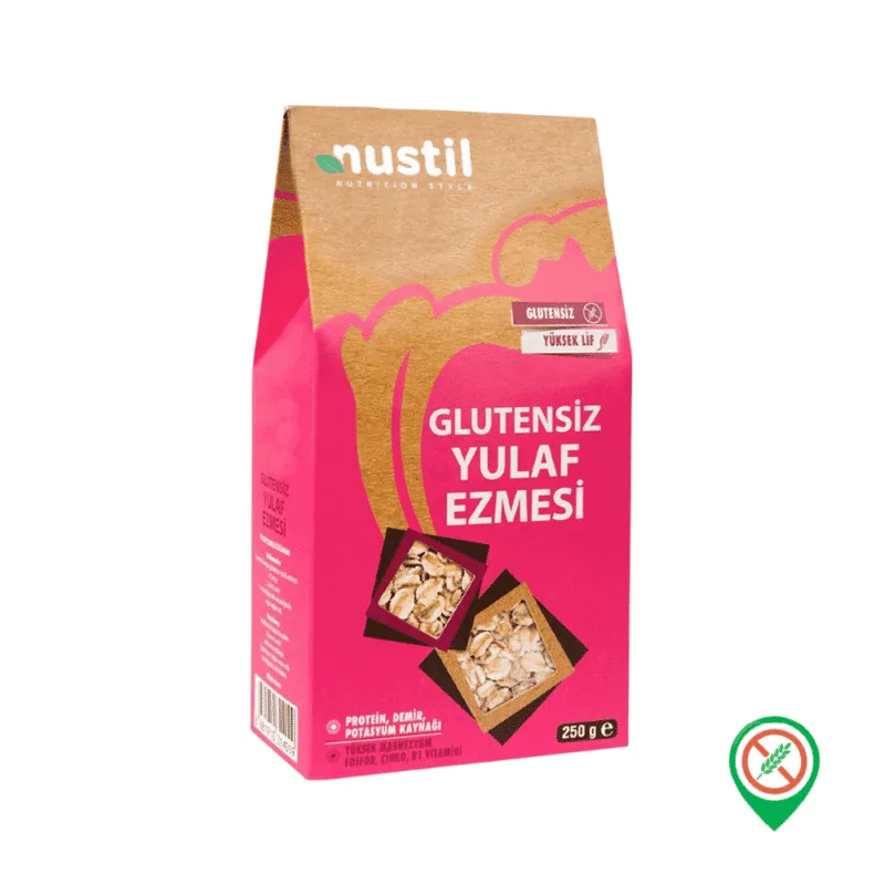 Nustil Glutensiz Yulaf Ezmesi 250 gr