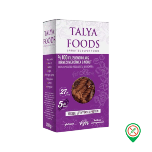 Talya Foods %100 Filizlendirilmiş Kırmızı Mercimek & Nohut Makarnası 200 gr