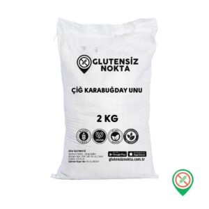 Glutensiz Nokta Çiğ Karabuğday Unu 2 kg