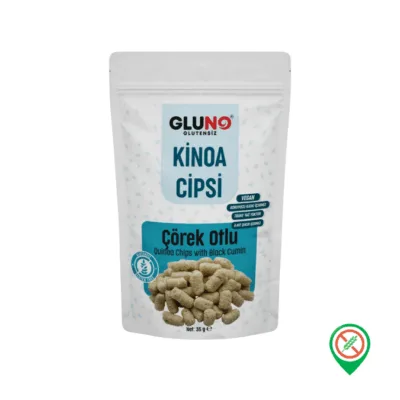 Gluno Çörek Otlu Kinoa Cipsi 35 gr