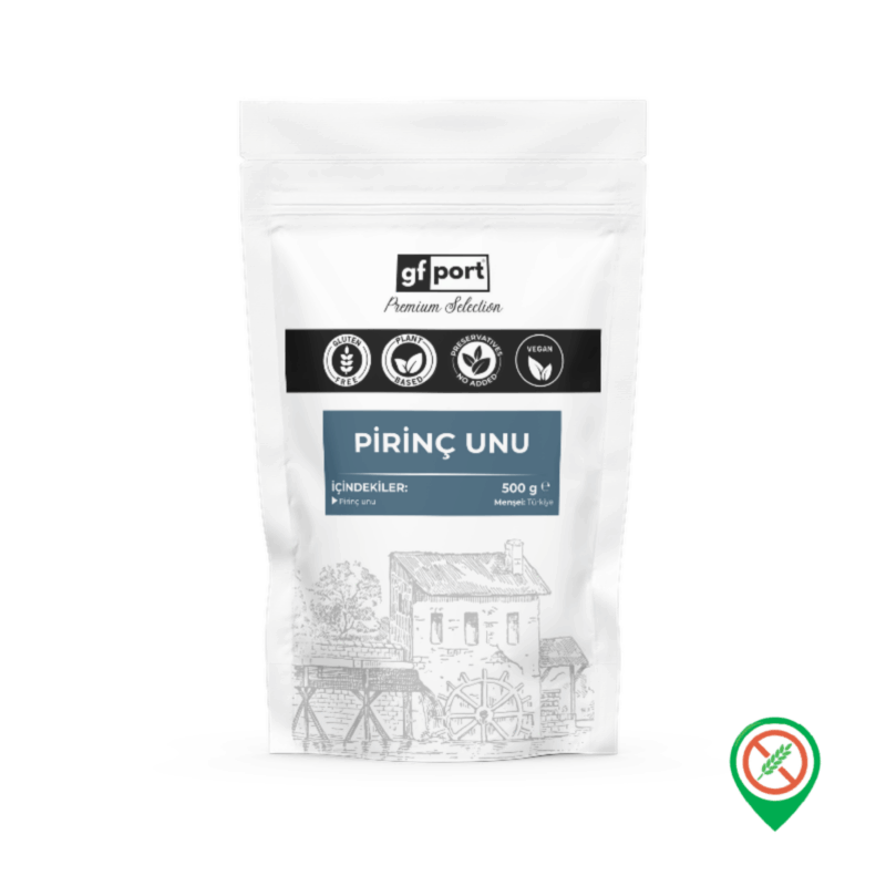 Gfport Pirinç Unu 500 gr - Görsel 1