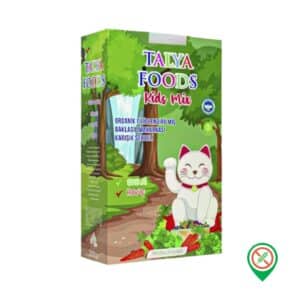 Talya Foods Kids Mix Organik Filizlendirilmiş Brokoli, Havuç Makarnası 200 gr