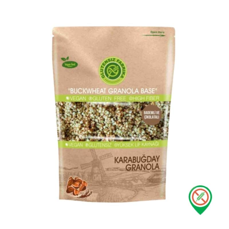 Glutensiz Fabrika Bademli ve Cikolatali Granola 200 gr