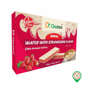 Dr. Gluten Çilek Aromalı Gofret 100 gr