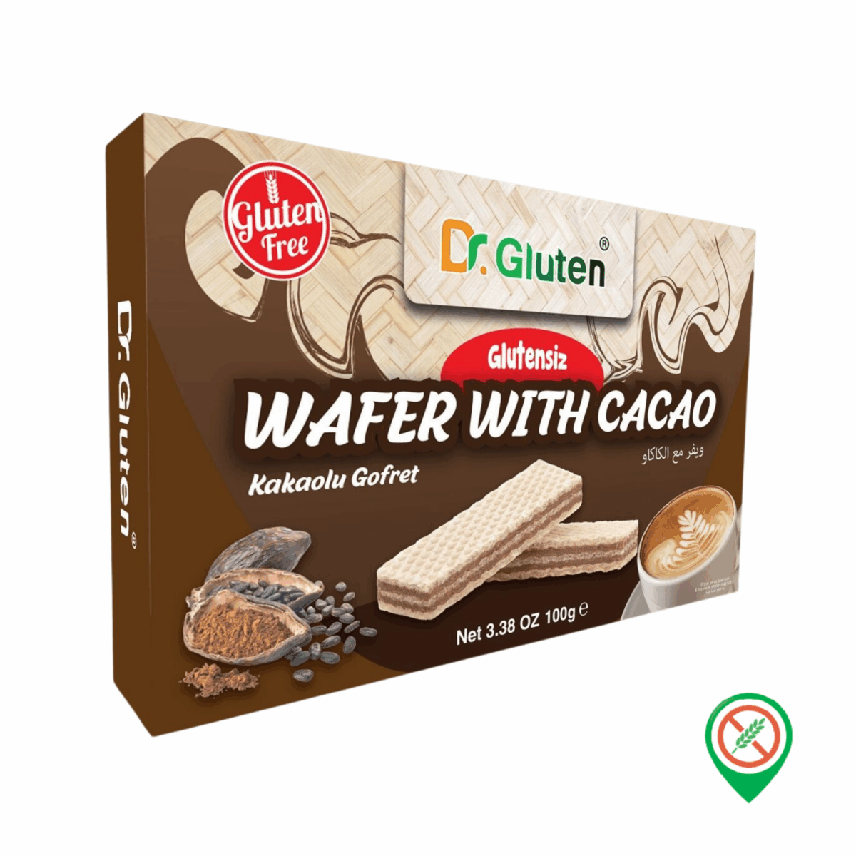 Dr. Gluten Kakaolu Gofret 100 gr