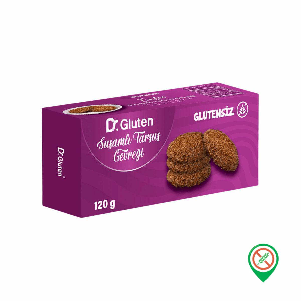 Dr. Gluten Susamli Tarsus Gevregi 120 gr