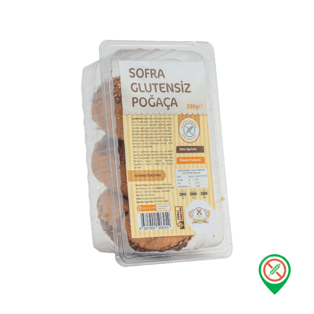 Sofra Glutensiz Pogaca 190 gr 2 Adet
