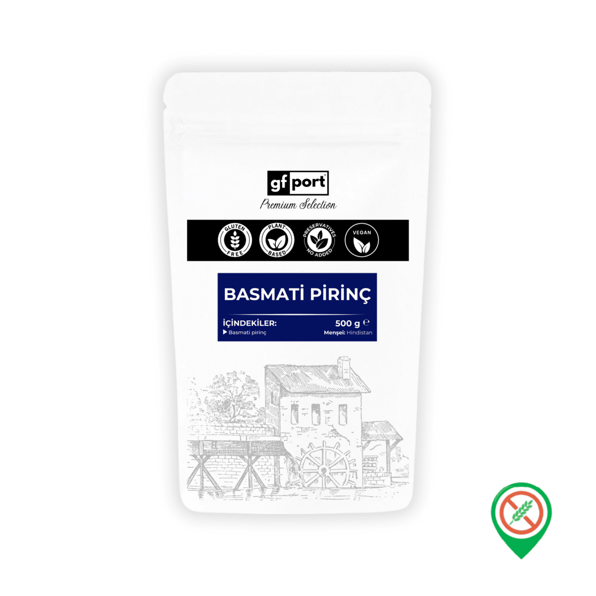 Gfport Basmati Pirinc 500 gr 1