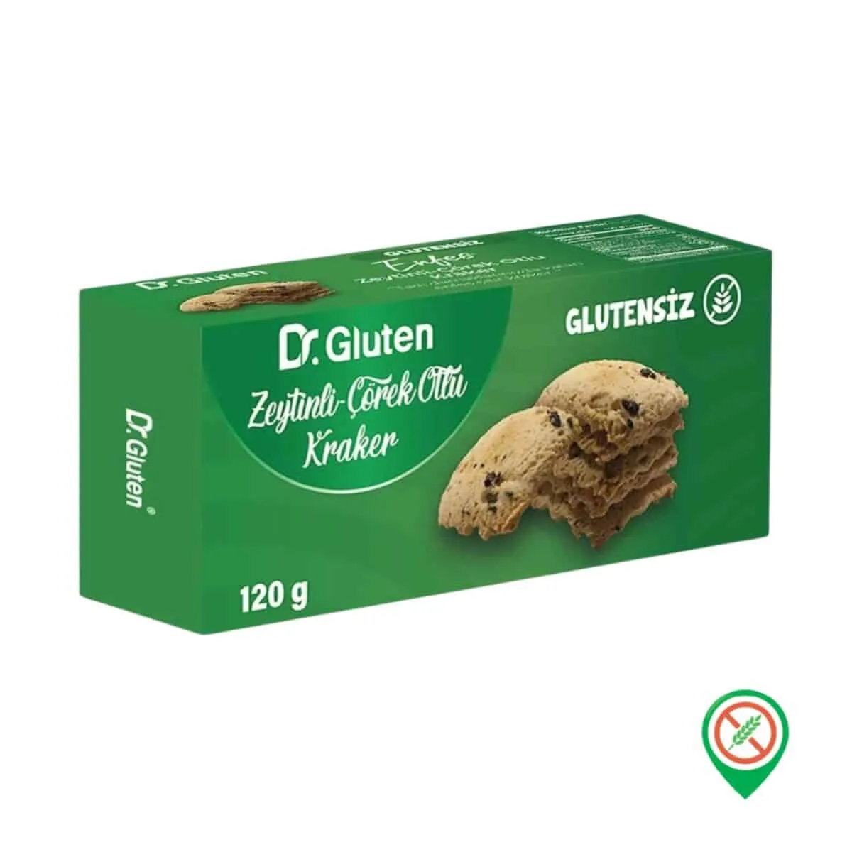 Dr. Gluten Glutensiz Zeytinli Corek Otlu Kraker 120 gr