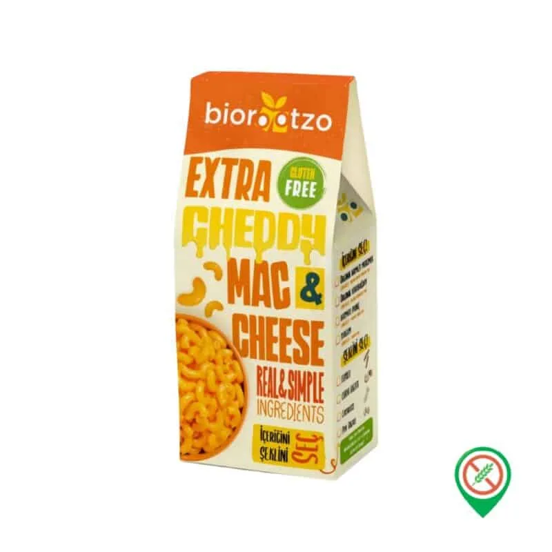 Biorootzo Extra Cheedy Mac Cheese 150 gr