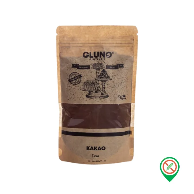 Gluno Glutensiz Kakao 200 gr - Görsel 1