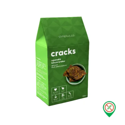Slimplus co Ispanaklı Tohum Kraker Cracks 50gr