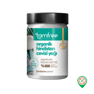 Tam Tarım Organik Hindistan Cevizi Yağı 300 ml