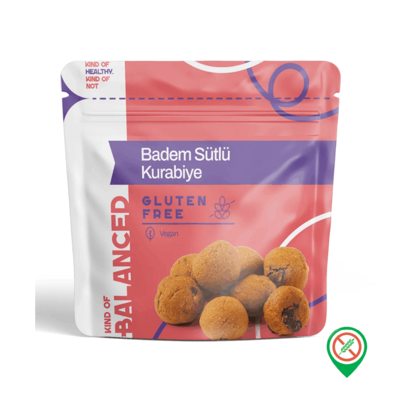 Balanced Badem Sütlü Kurabiye 50 gr - Görsel 1