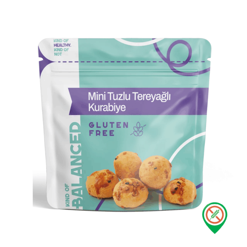 Balanced Mini Tuzlu Tereyağlı Kurabiye 50 gr - Görsel 1
