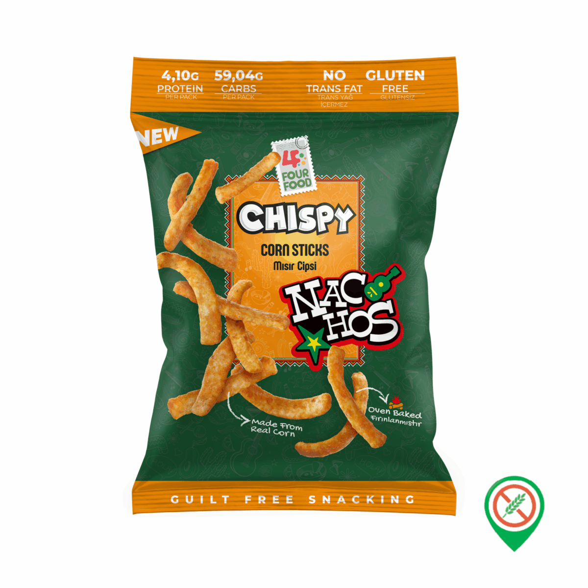 Four Food Nachos Misir Cipsi 80 gr