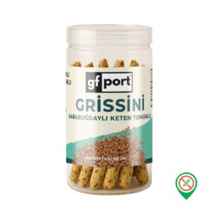 Gfport Karabugdayli Keten Tohumlu Grissini 80 gr