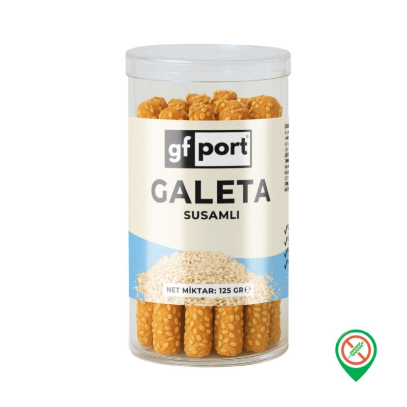 Gfport Susamlı Galeta 125 gr - Görsel 1