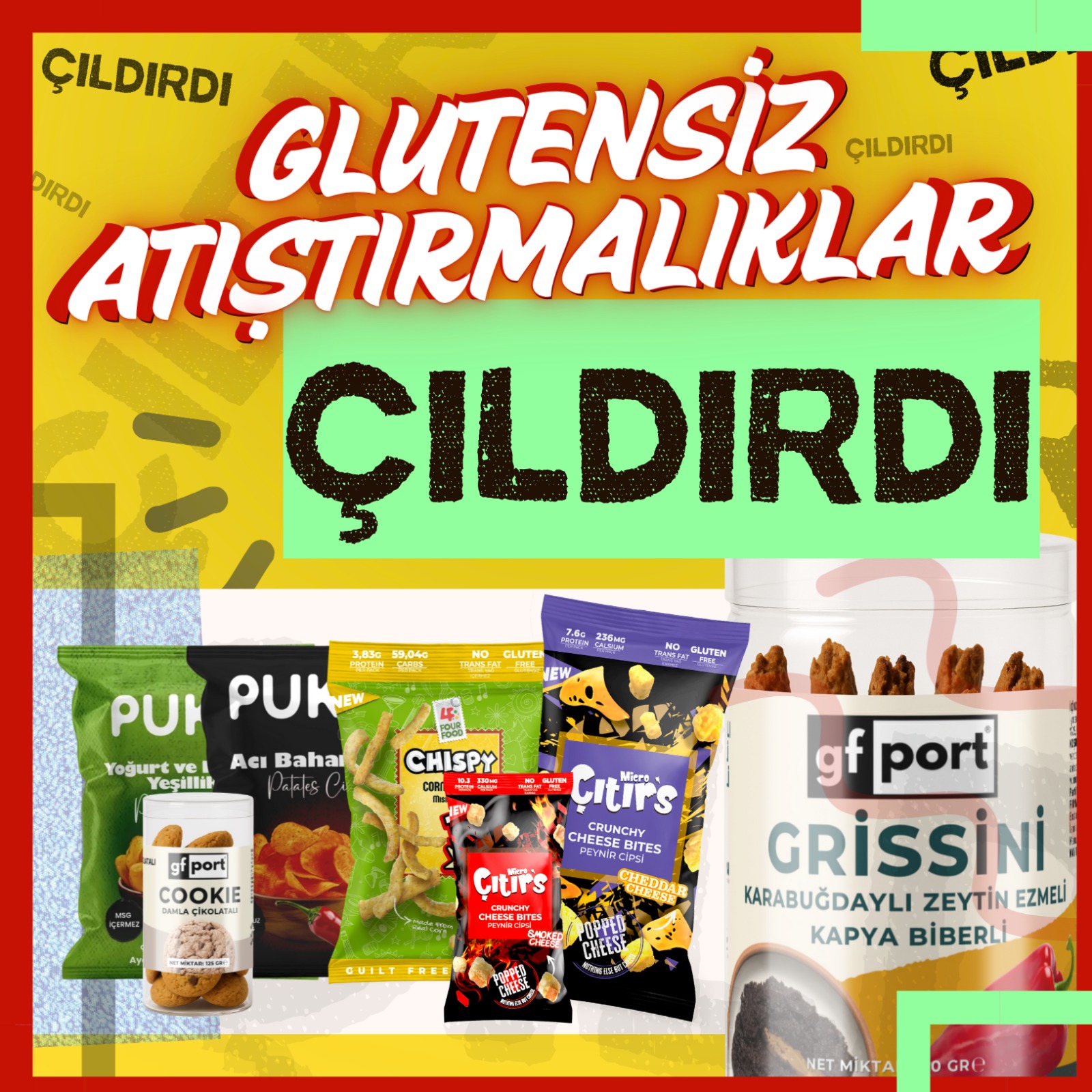Glutensiz Atistirmalik