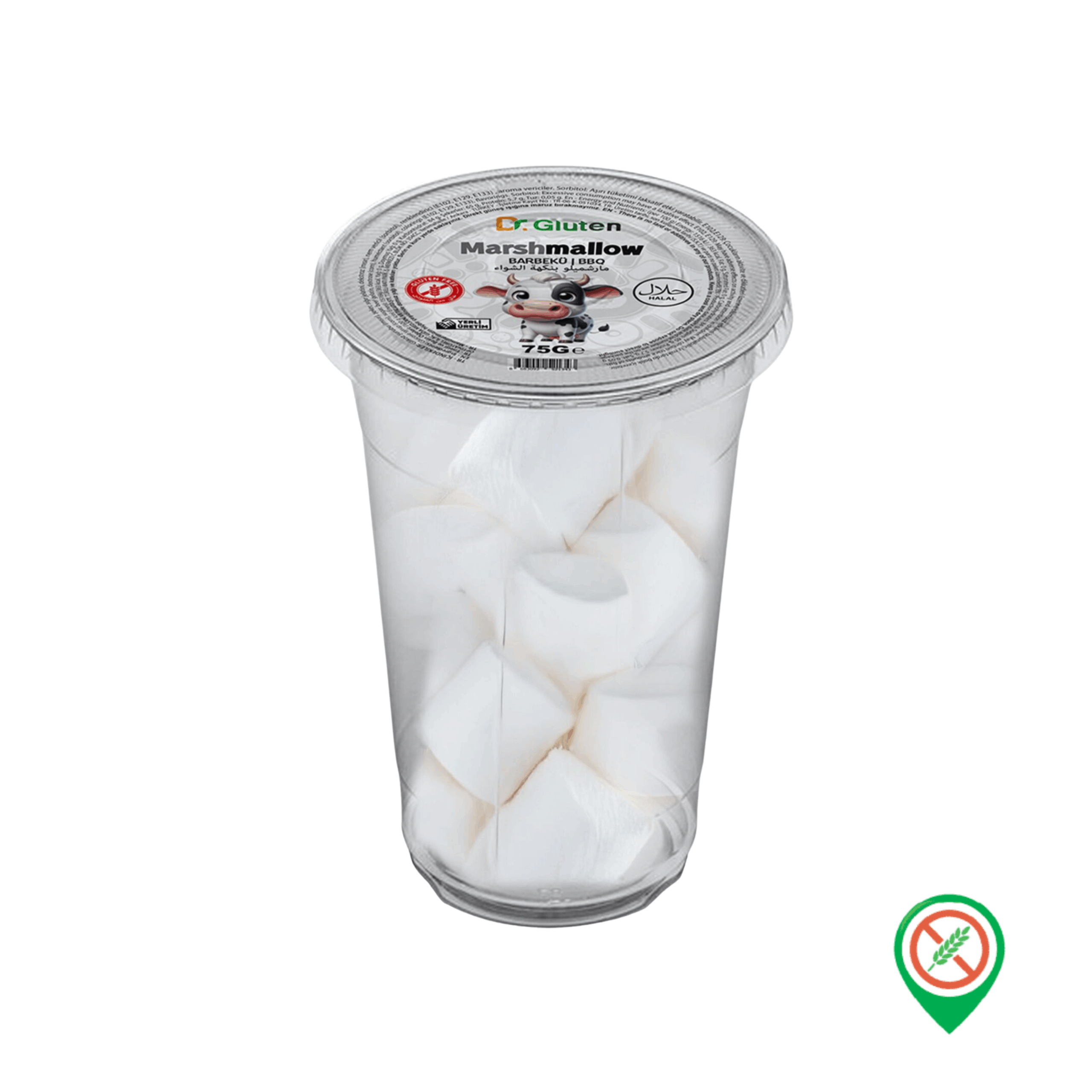 Dr. Gluten BBQ Marshmallow Dr. Gluten Barbekü Marshmallow 75 gr - Görsel 1