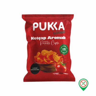 Pukka Ketçap Aromalı Patates Cipsi 70 gr