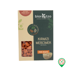 Biorootzo Kırmızı Mercimekli Mantı Makarna 200 gr