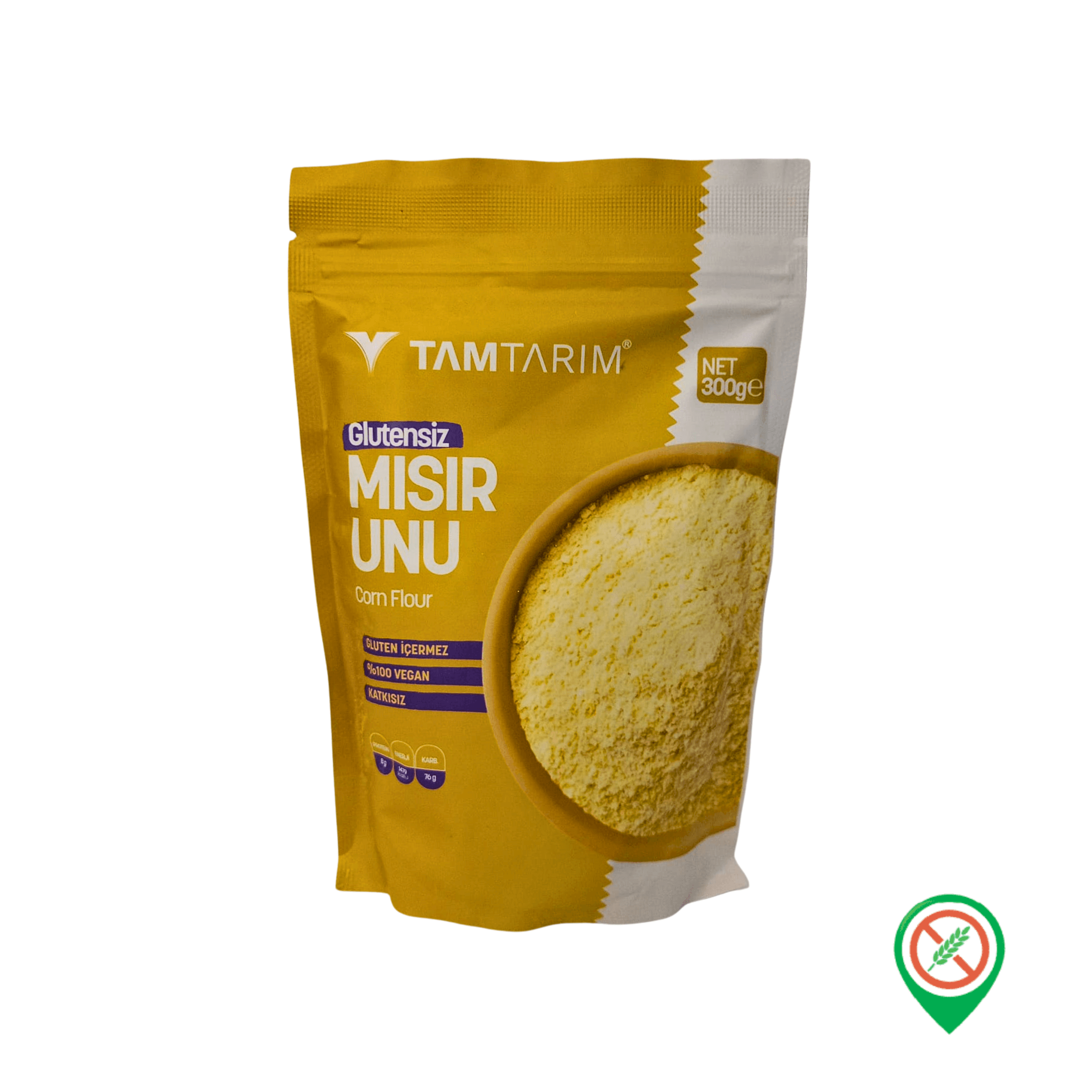 Tam Tarım Mısır Unu Tam Tarım Mısır Unu 100 gr - Görsel 1