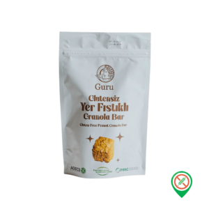 Guru Yer Fıstıklı Granola Bar 80 gr
